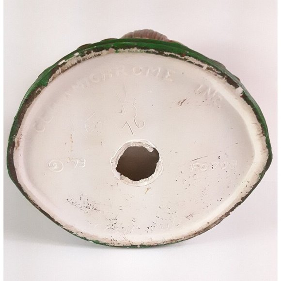 Vintage Ceramic Figurine Girl with Raggedy Ann Doll 1973 Ceramichrome Hand Paint - Picture 8 of 9